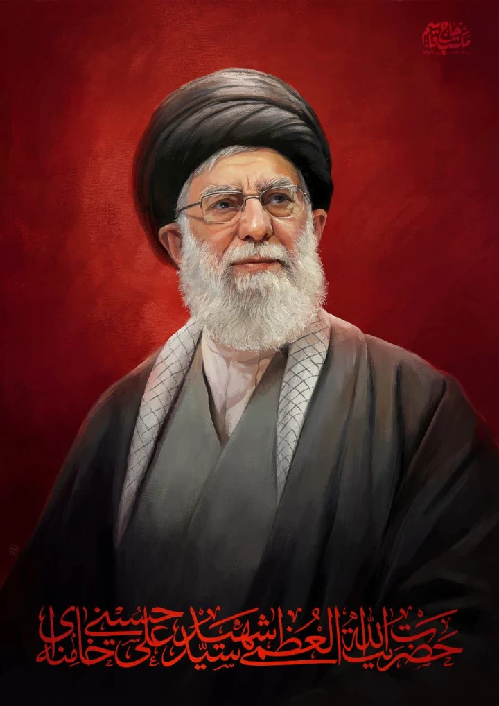 پوستر حضرت آیت الله العظمی شهید سید علی خامنه ای