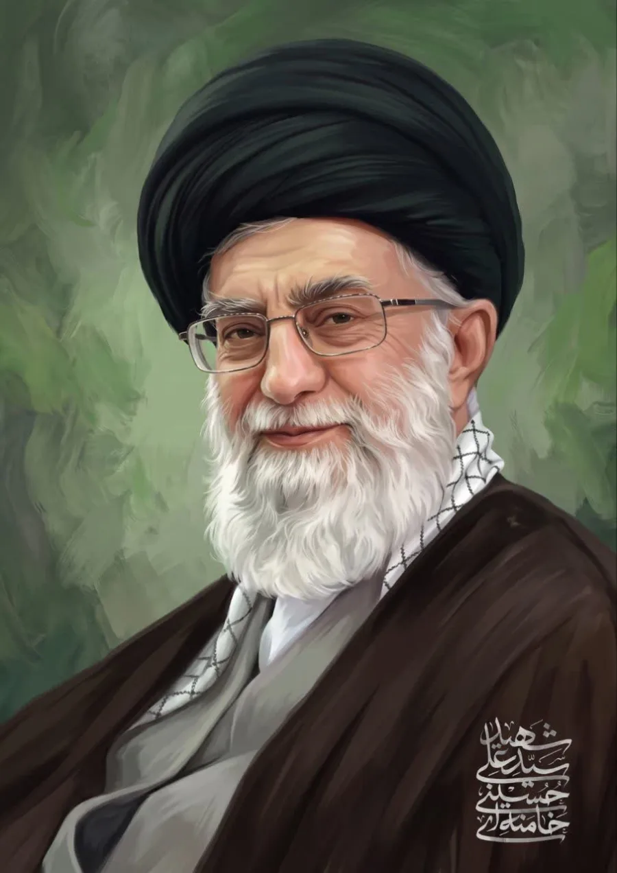 تصویرسازی آیت الله شهید سید علی حسینی خامنه ‌ای