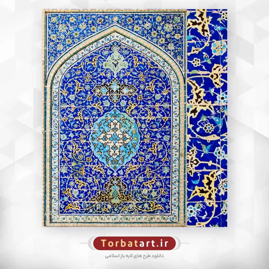 عکس کاشی کاری مسجد امام خمینی (ره) اصفهان