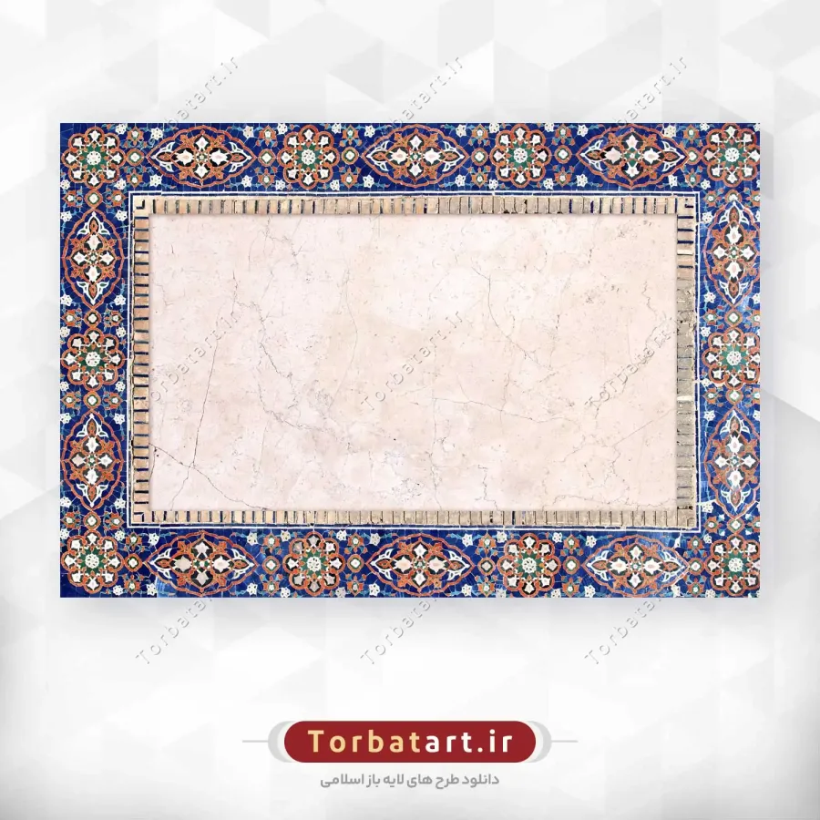 عکس کاشی کاری سنتی ایرانی