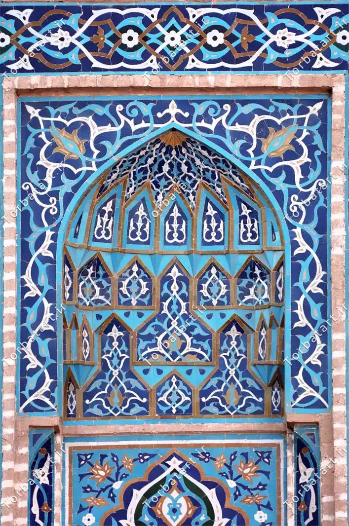 عکس کاشی کاری معرق ایرانی — تصویر 2