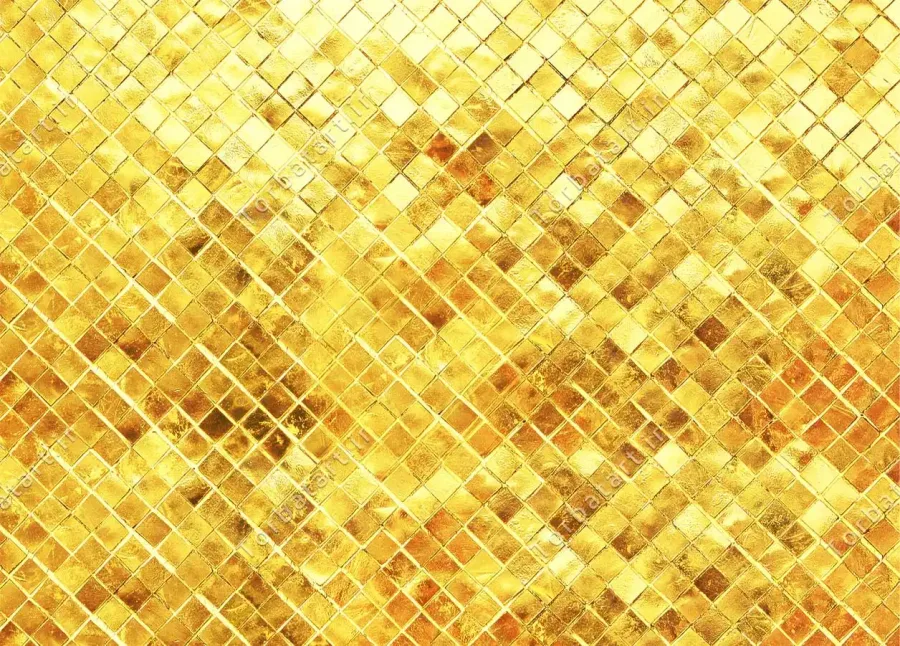 پس زمینه کاشی های طلایی — تصویر 2