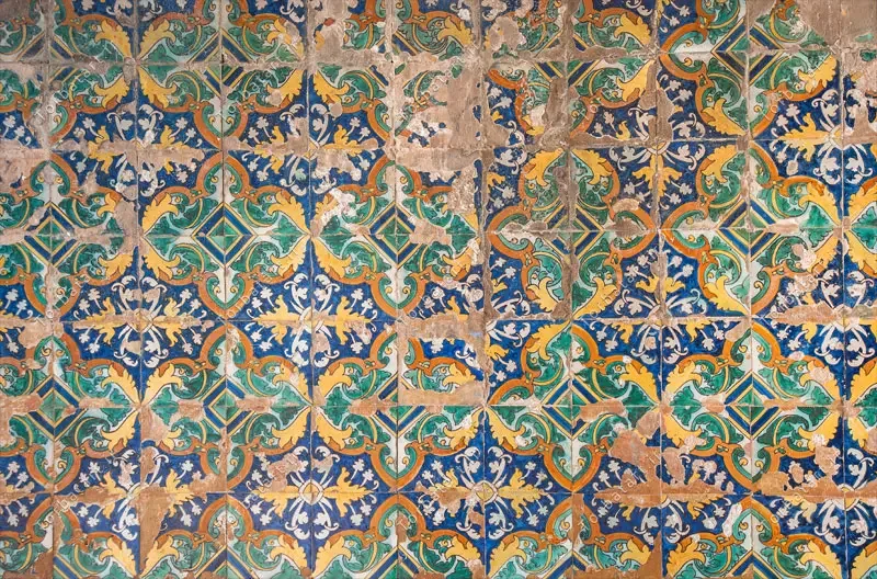 عکس کاشی کاری قدیمی در کشور اسپانیا — تصویر 2