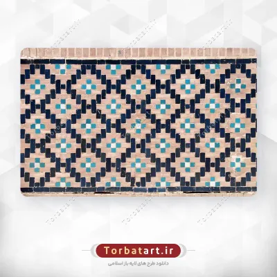 عکس کاشی کاری سنتی ایرانی