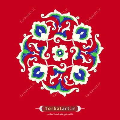 نقش گل و بوته اسلیمی ایرانی