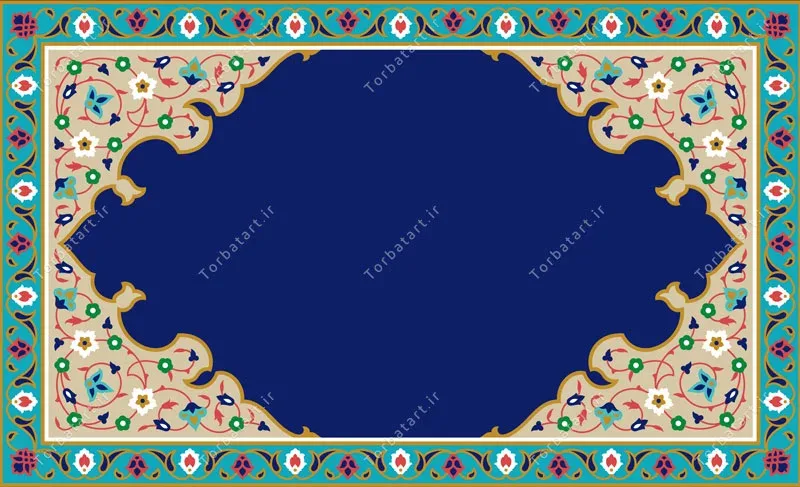 قاب و حاشیه اسلیمی — تصویر 2