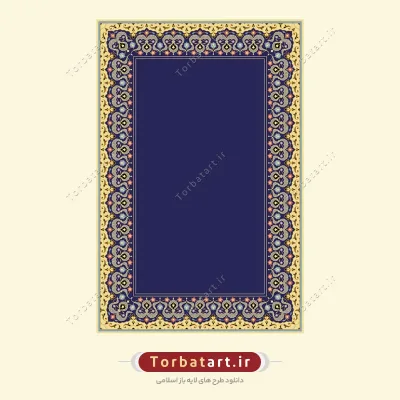وکتور قاب تذهیب