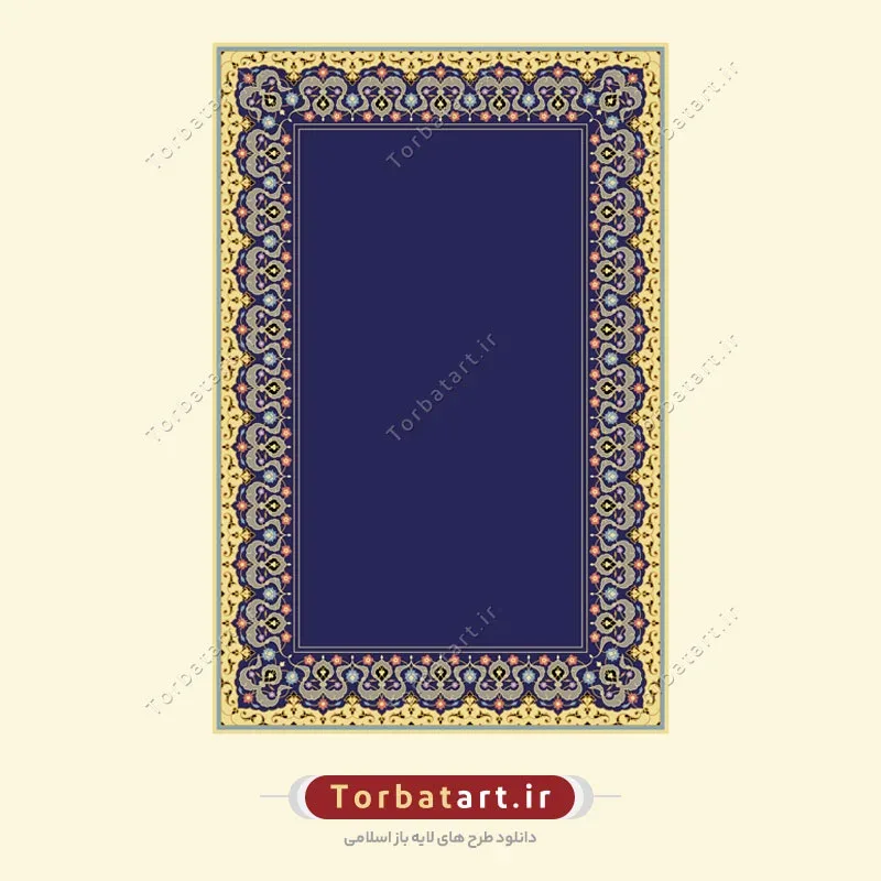 وکتور قاب تذهیب