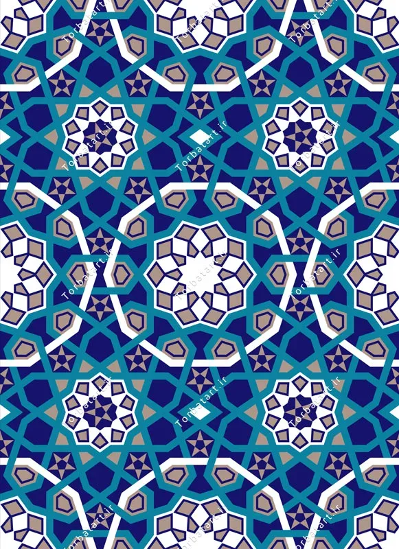 پترن نقوش هندسی — تصویر 2