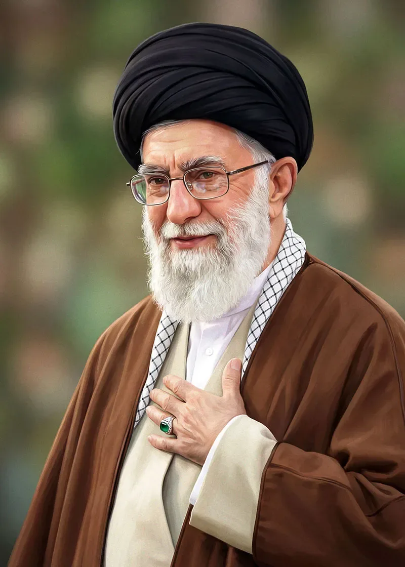 تصویرسازی رهبر شهید امام خامنه ای