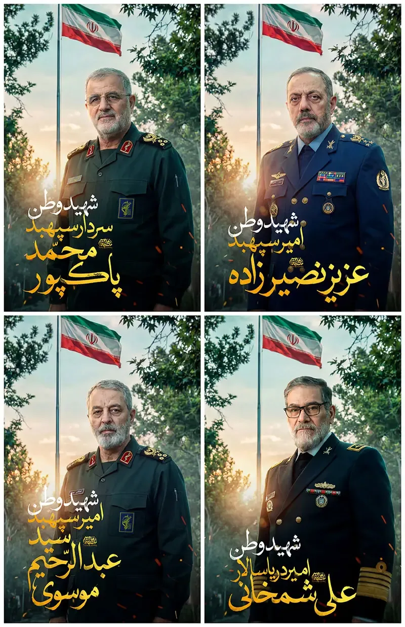 تصویر فرماندهان شهید اسلام — تصویر 2