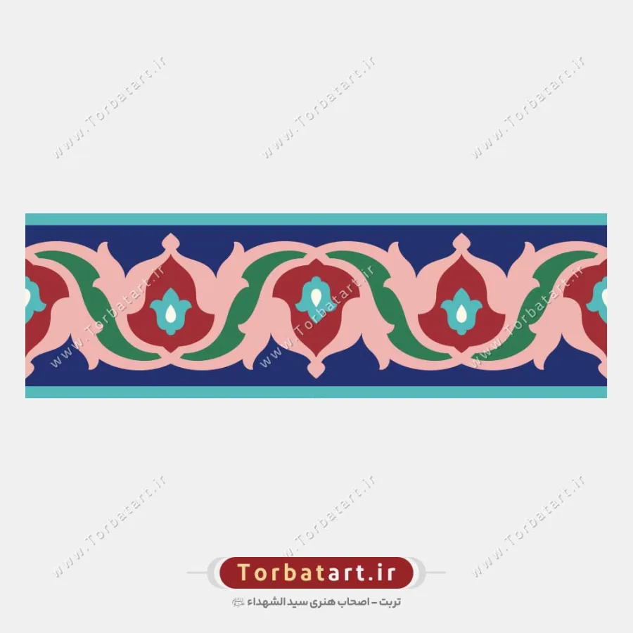 وکتور کادر و حاشیه اسلیمی
