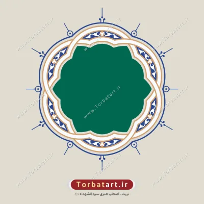طرح وکتور شمسه اسلیمی
