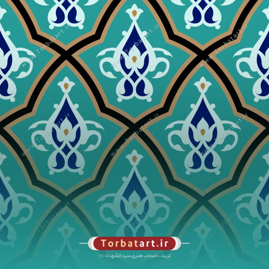 وکتور پترن تزئین مسجد