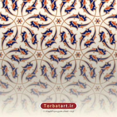 وکتور تزئینات گل اسلیمی