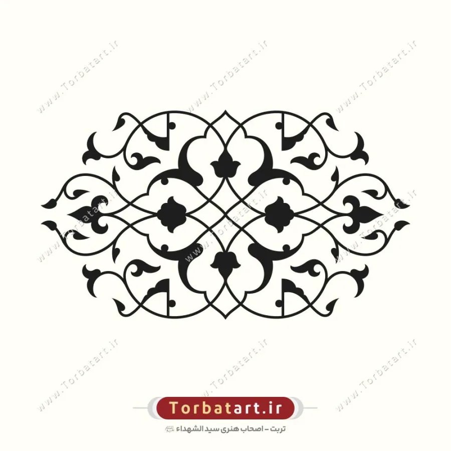 طرح وکتور اسلیمی ترنج