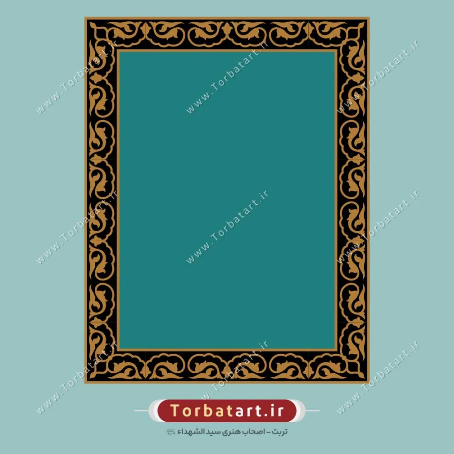 قاب و حاشیه تزئینی اسلیمی