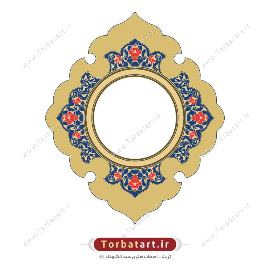 وکتور طرح اسلیمی ترنج