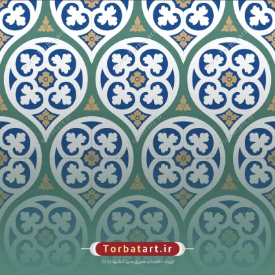 پترن اسلیمی گلدار