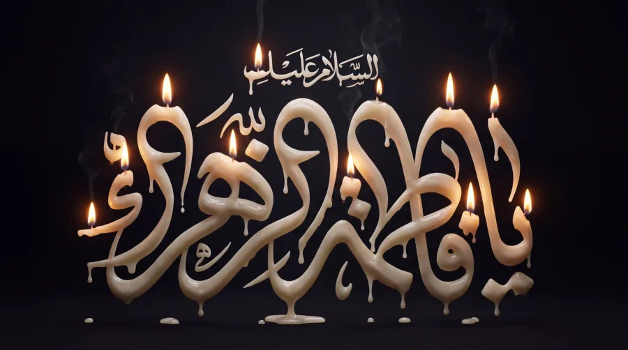 پوستر شهادت حضرت زهراء سلام الله علیها